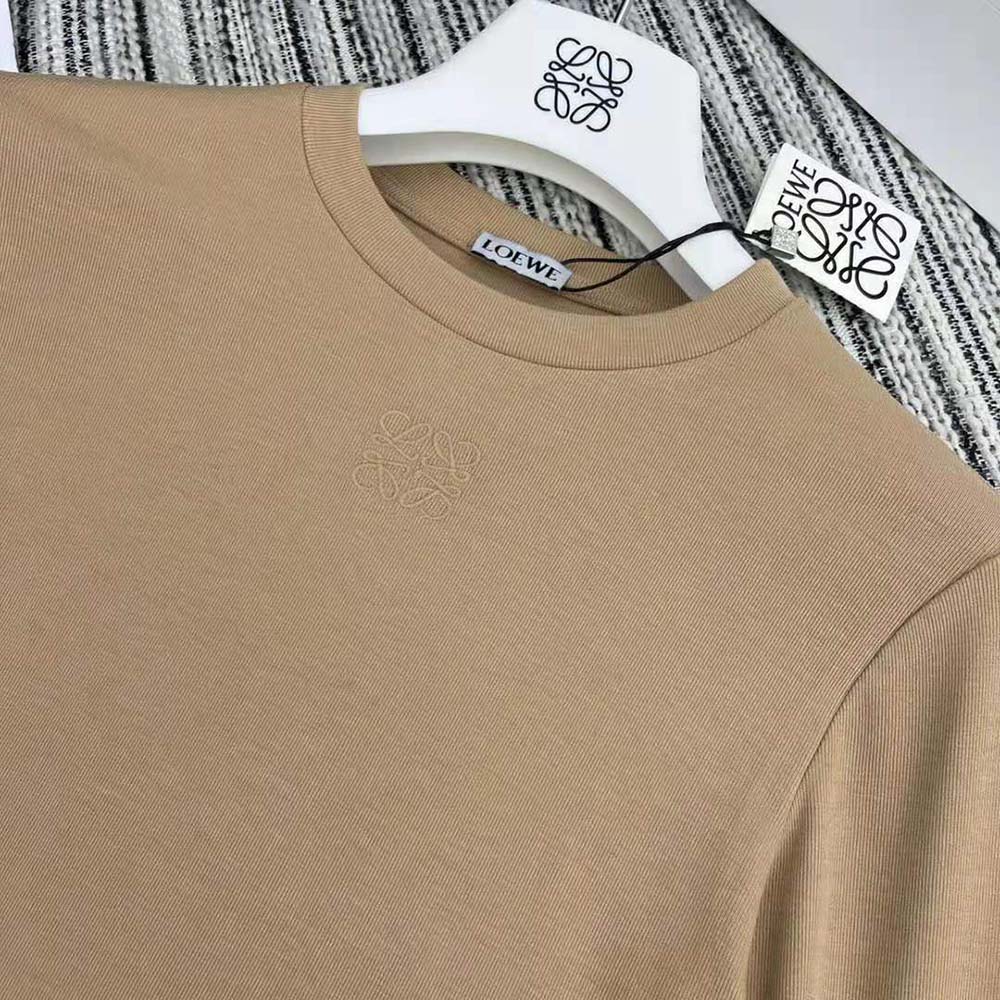 Loewe Women Long Sleeve Top in Modal-Brown - image 6