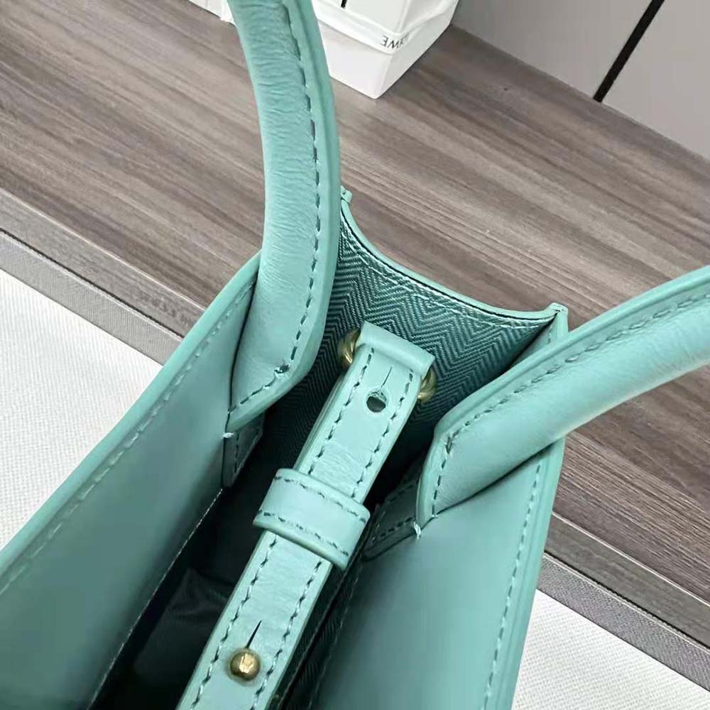Loewe Women Standard A5 Tote in Sleek Calfskin-Aqua - image 9