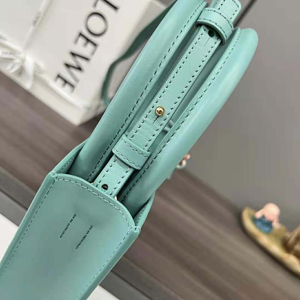 Loewe Women Standard A5 Tote in Sleek Calfskin-Aqua - image 8