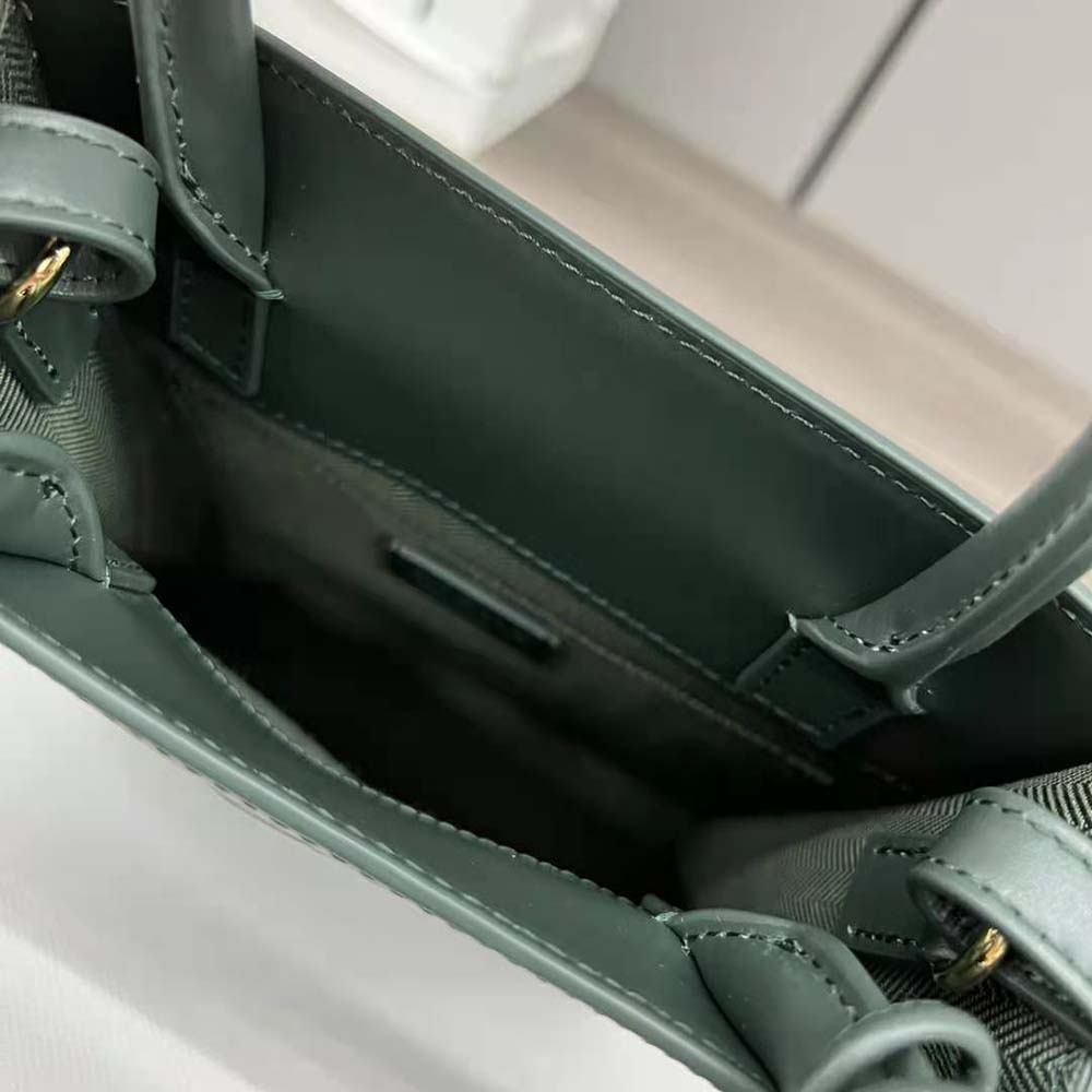 Loewe Women Standard A5 Tote in Sleek Calfskin-Green - image 10