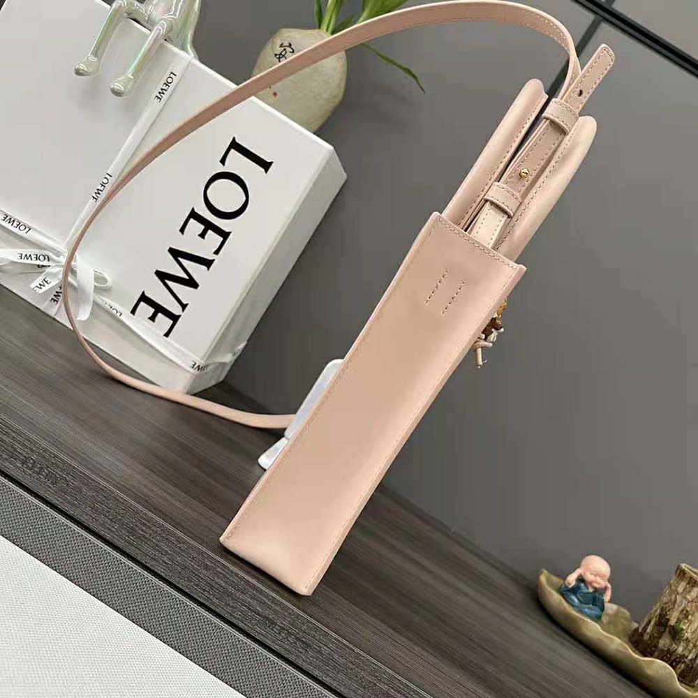 Loewe Women Standard A5 Tote in Sleek Calfskin-Pink - image 4
