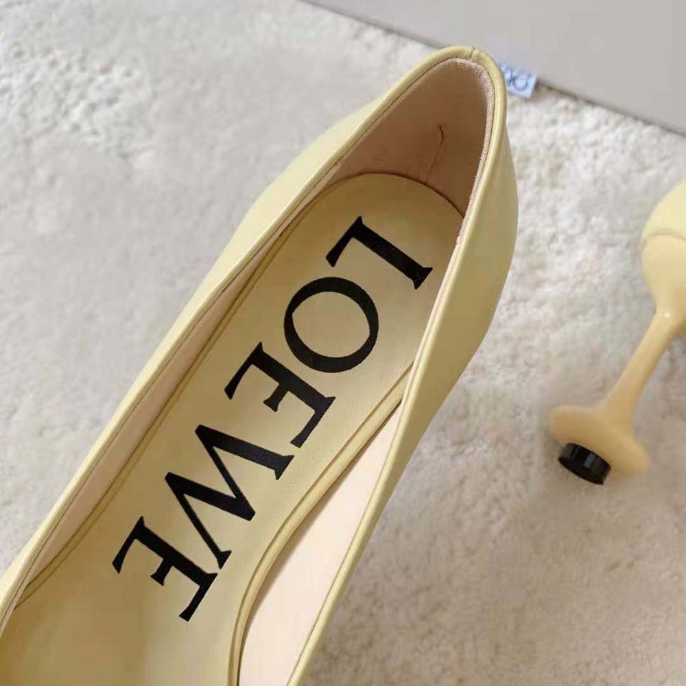 Loewe Women Toy Pump in Goatskin-Yellow - image 5