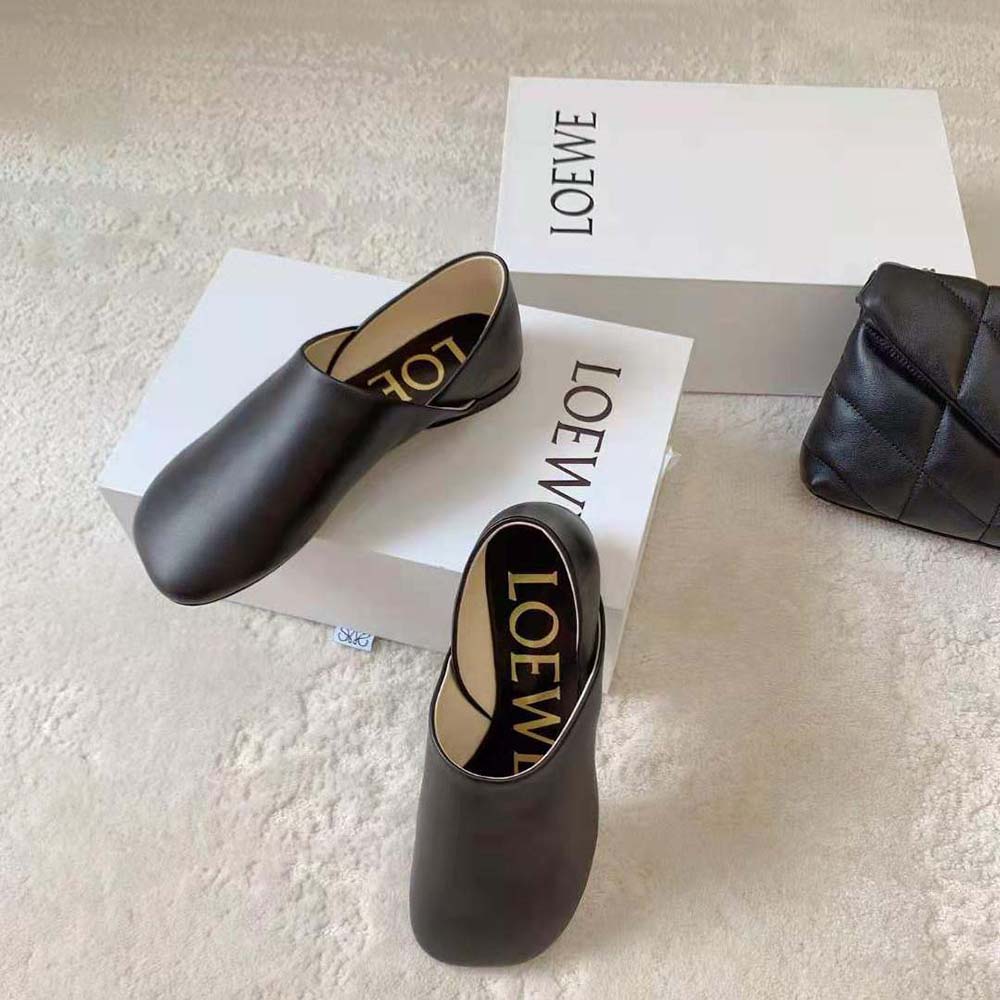Loewe Women Toy Slipper in Goatskin-Black - image 5