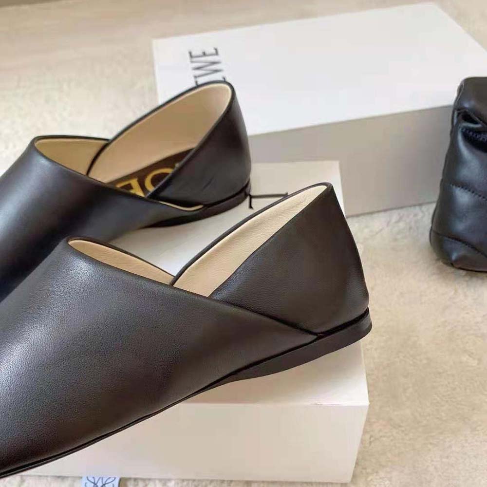 Loewe Women Toy Slipper in Goatskin-Black - image 8
