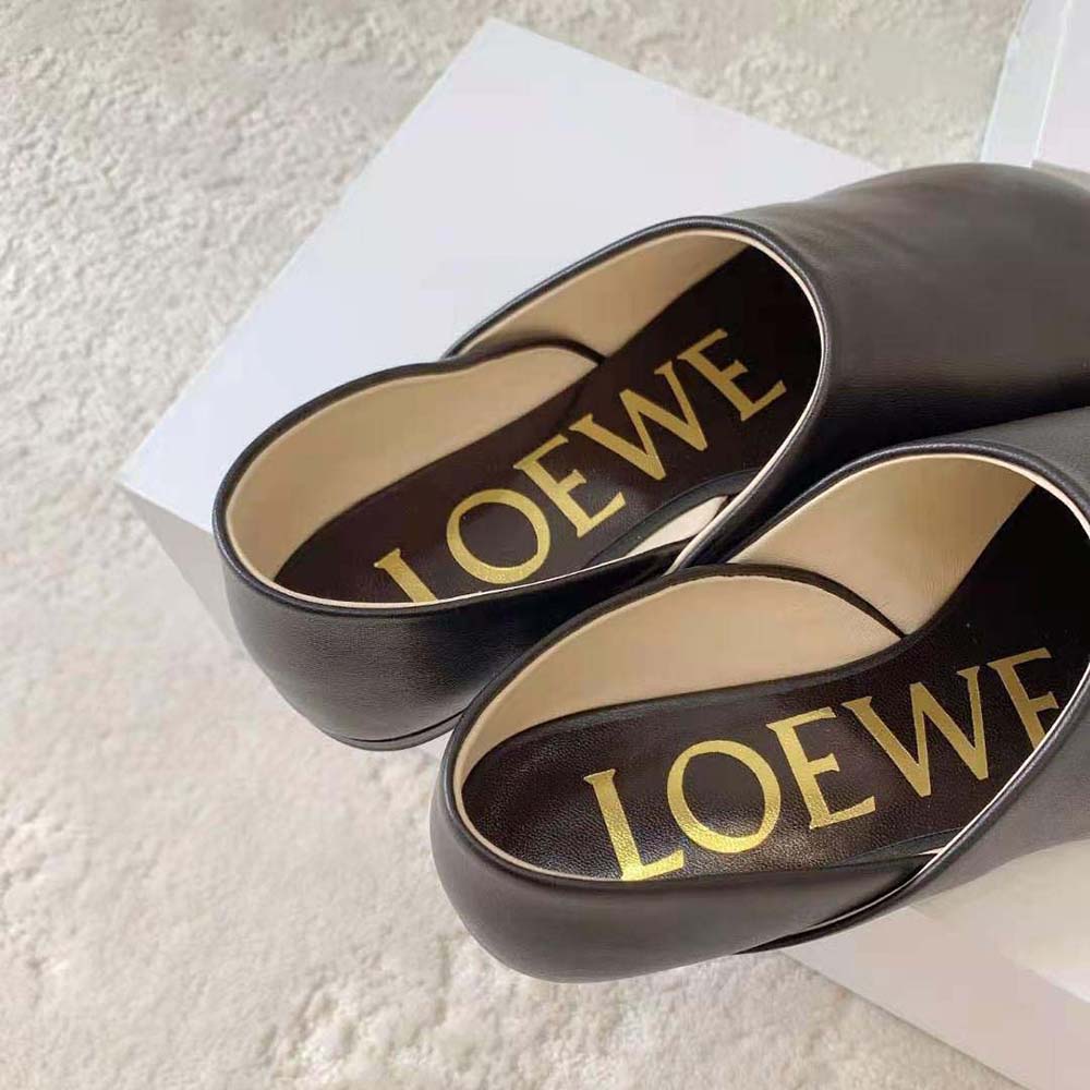 Loewe Women Toy Slipper in Goatskin-Black - image 6