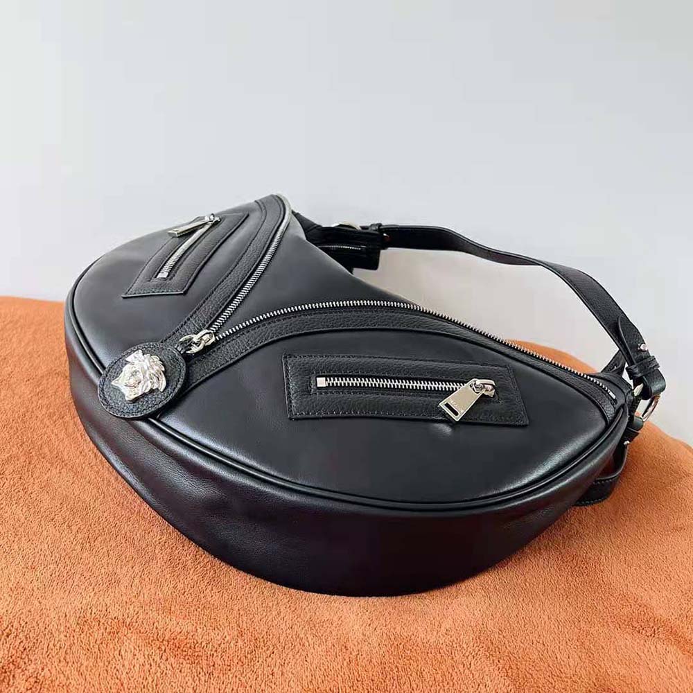 Versace Women Repeat Hobo Bag-Black - image 5