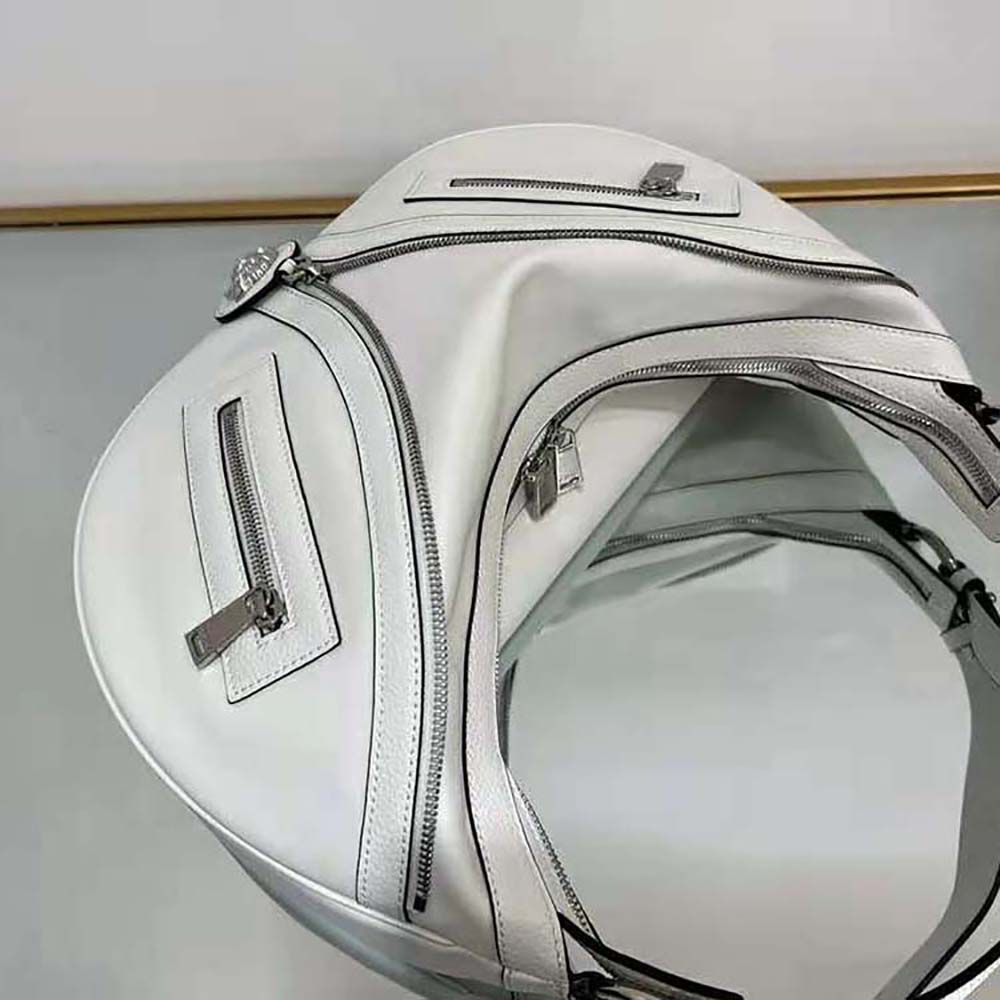 Versace Women Repeat Hobo Bag-White - image 6