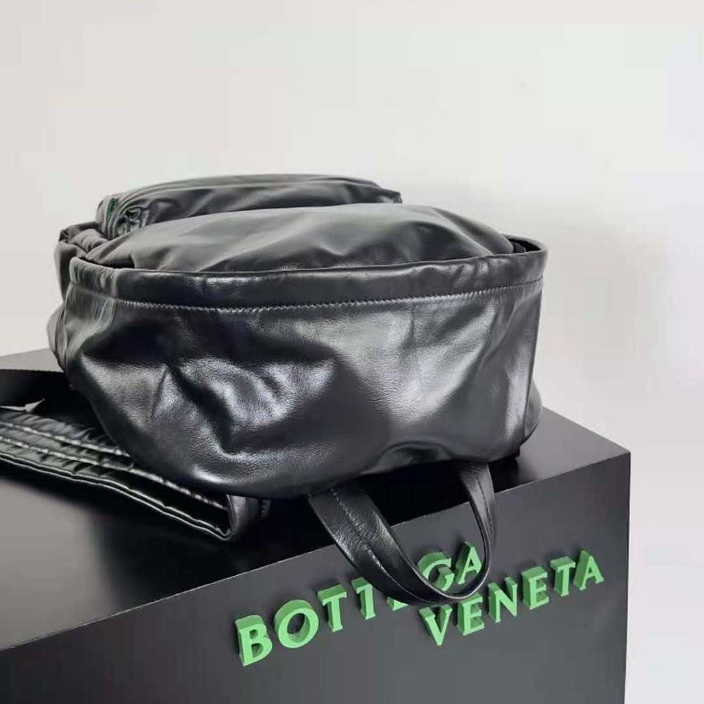 Bottega Veneta Men Medium Archetype Backpack Crafted from Supple Lambskin Leather-Black - image 6
