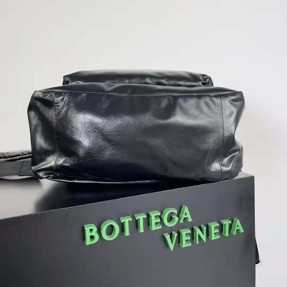 Bottega Veneta Men Medium Archetype Backpack Crafted from Supple Lambskin Leather-Black - image 4