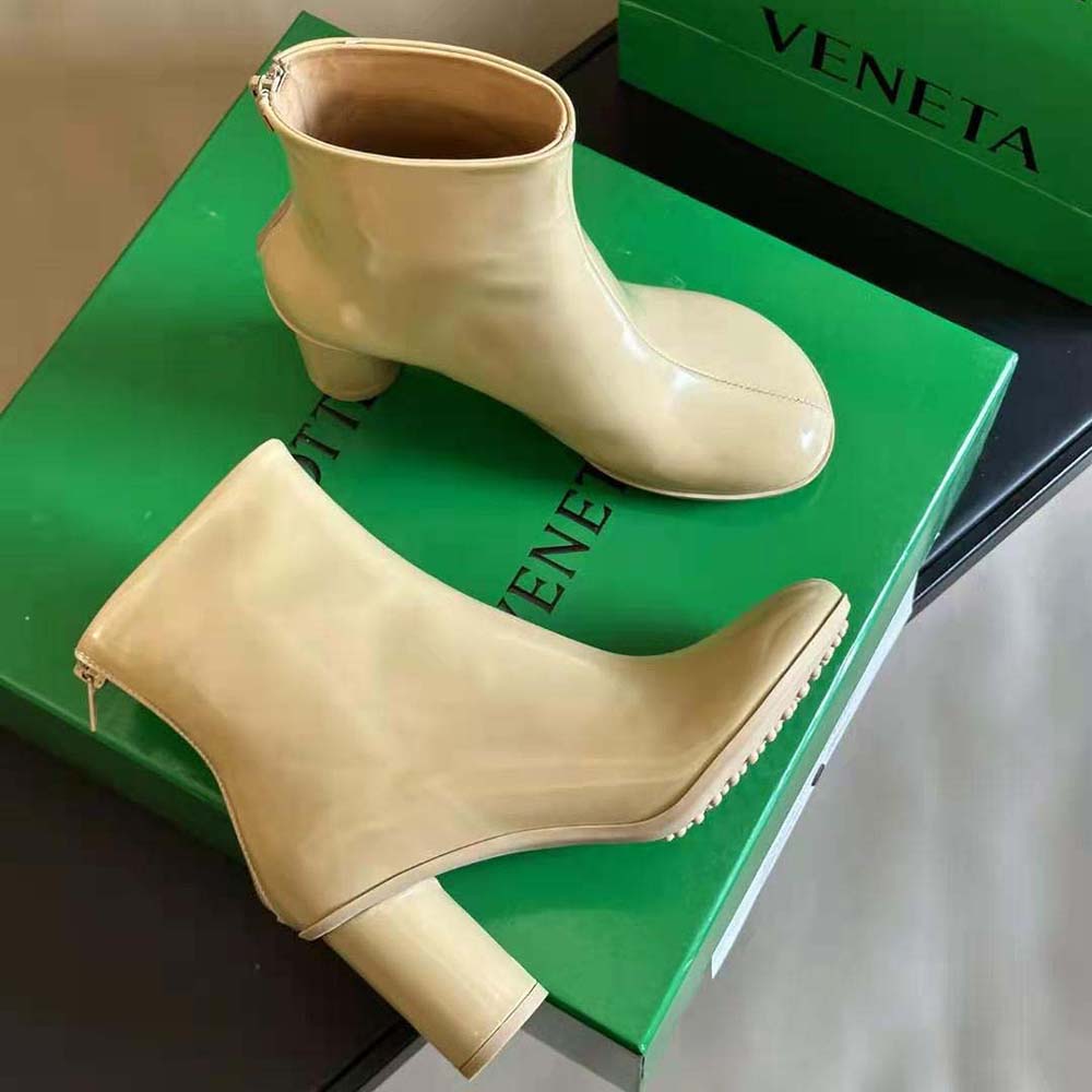Bottega Veneta Women Atomic Ankle Boot-Beige - image 4