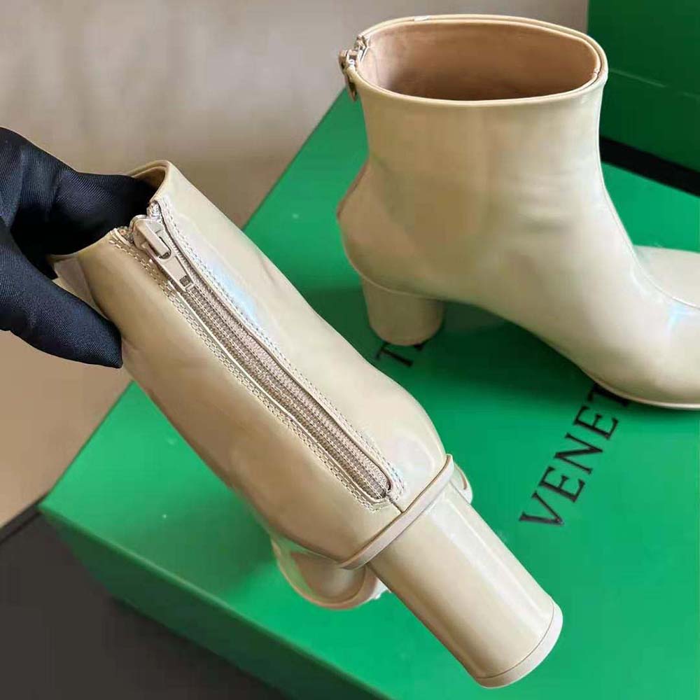 Bottega Veneta Women Atomic Ankle Boot-Beige - image 6
