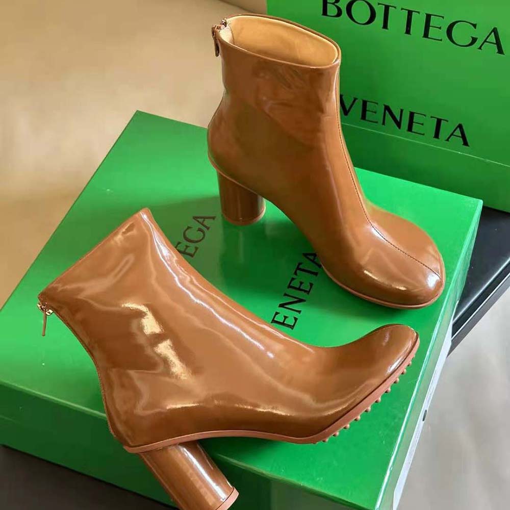 Bottega Veneta Women Atomic Ankle Boot-Brown - image 4