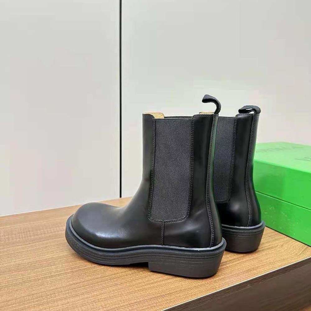 Bottega Veneta Women Fireman Chelsea Ankle Boot-Black - image 7