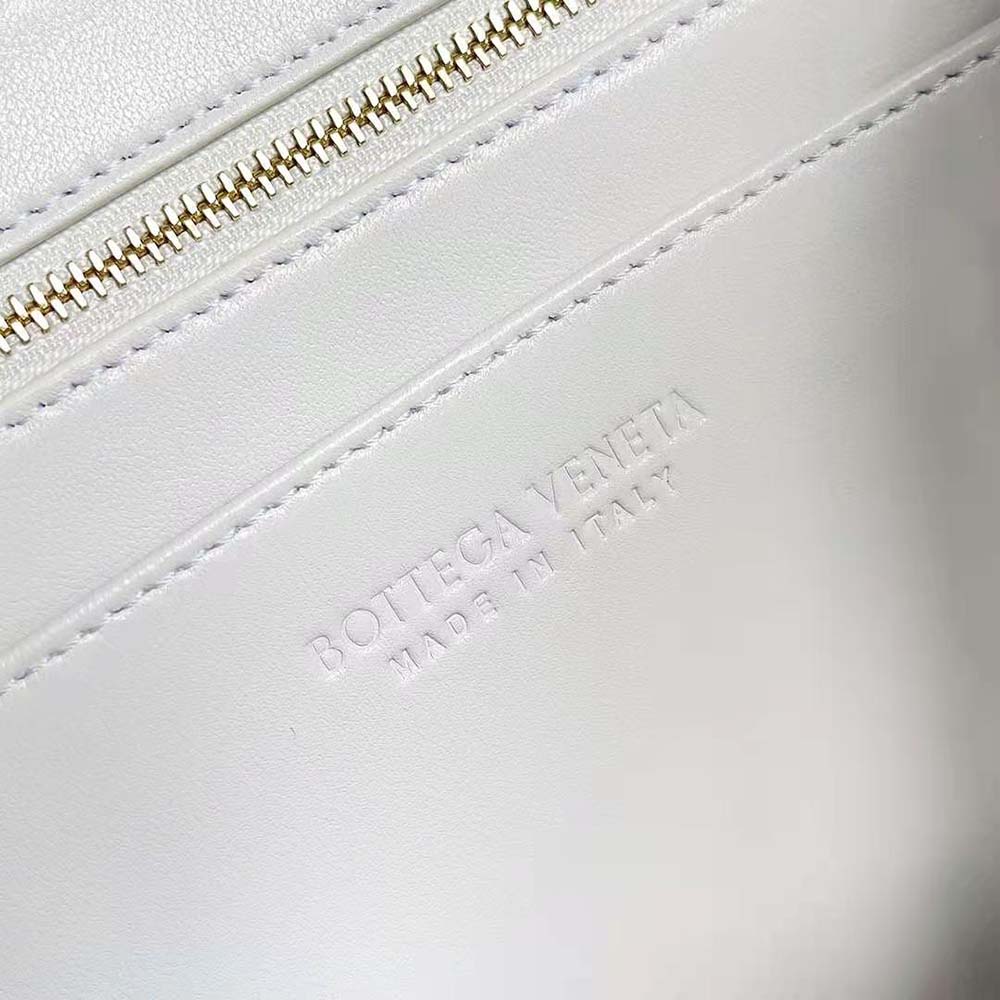 Bottega Veneta Women Small East/West Andiamo-White - image 9