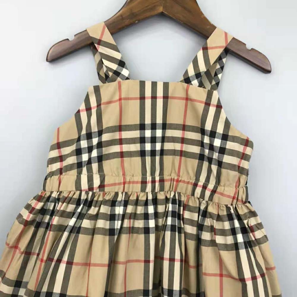 Burberry Girls’ Vintage Check Stretch Cotton Top - image 6