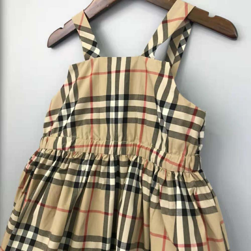 Burberry Girls’ Vintage Check Stretch Cotton Top - image 7