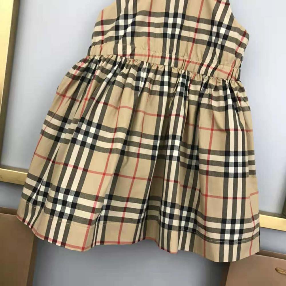 Burberry Girls’ Vintage Check Stretch Cotton Top - image 8