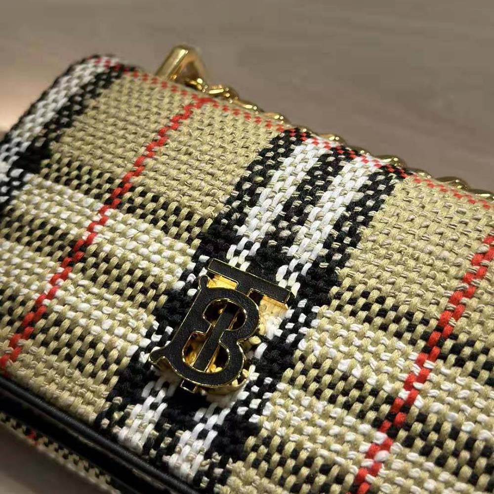 Burberry Women Mini Lola Bag - image 9