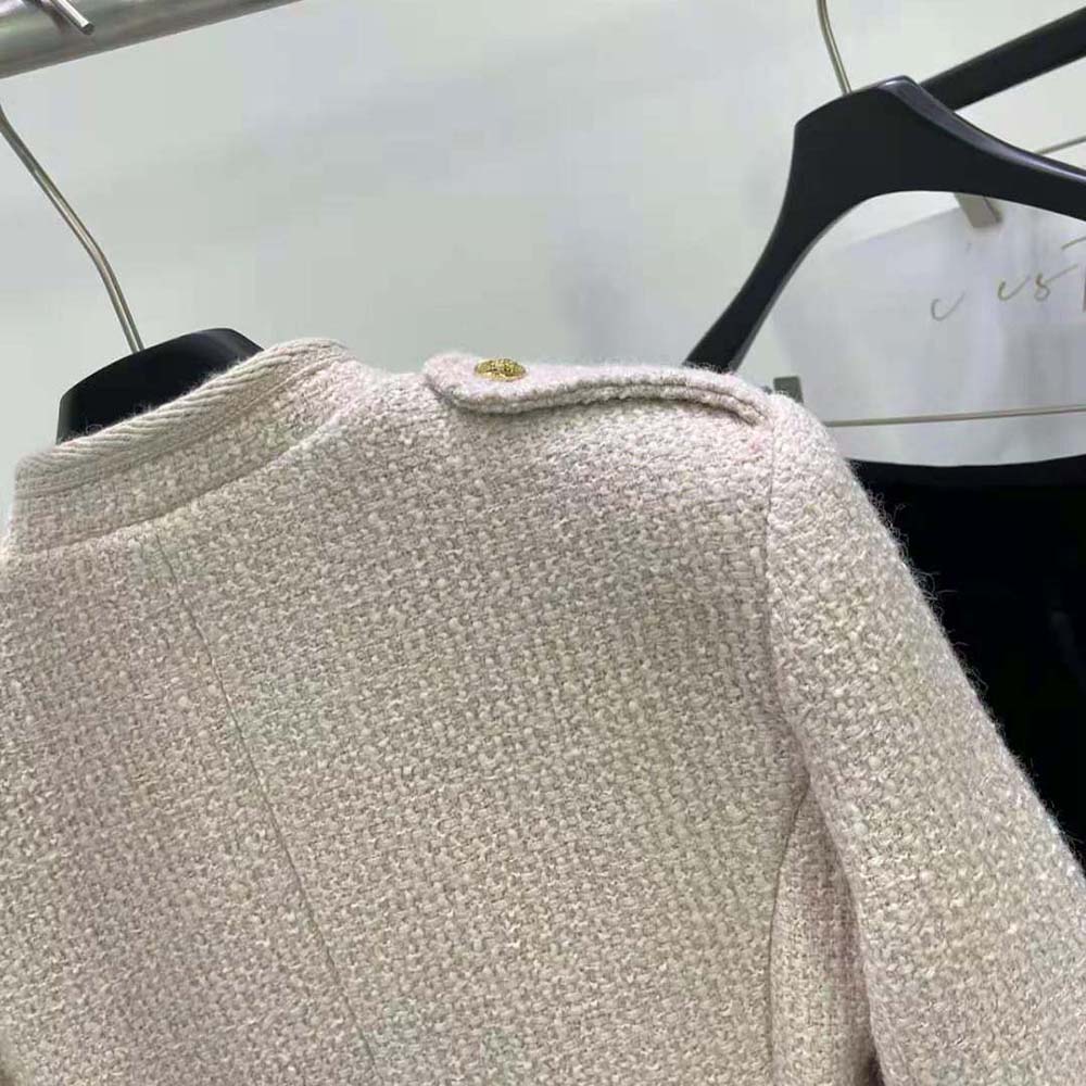 Celine Women Alluré Jacket in Bouclette Natté - image 7