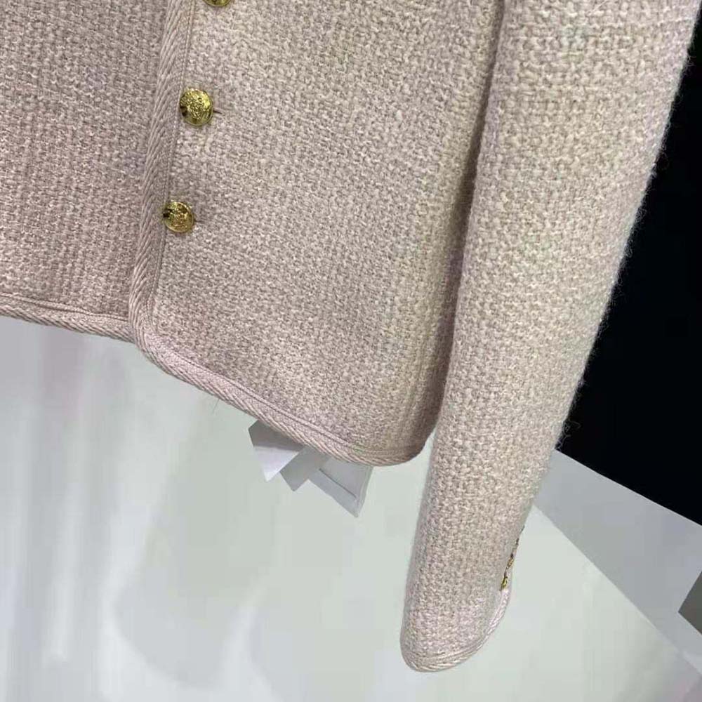 Celine Women Alluré Jacket in Bouclette Natté - image 8