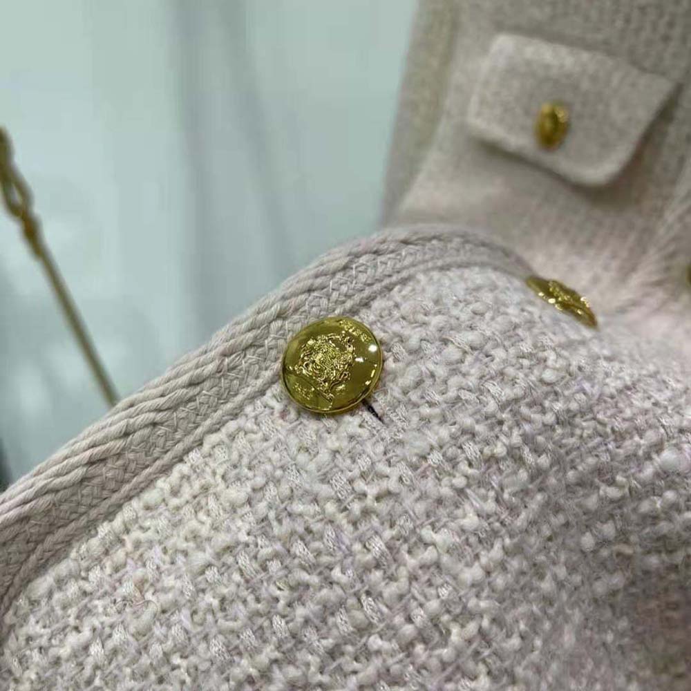 Celine Women Alluré Jacket in Bouclette Natté - image 9