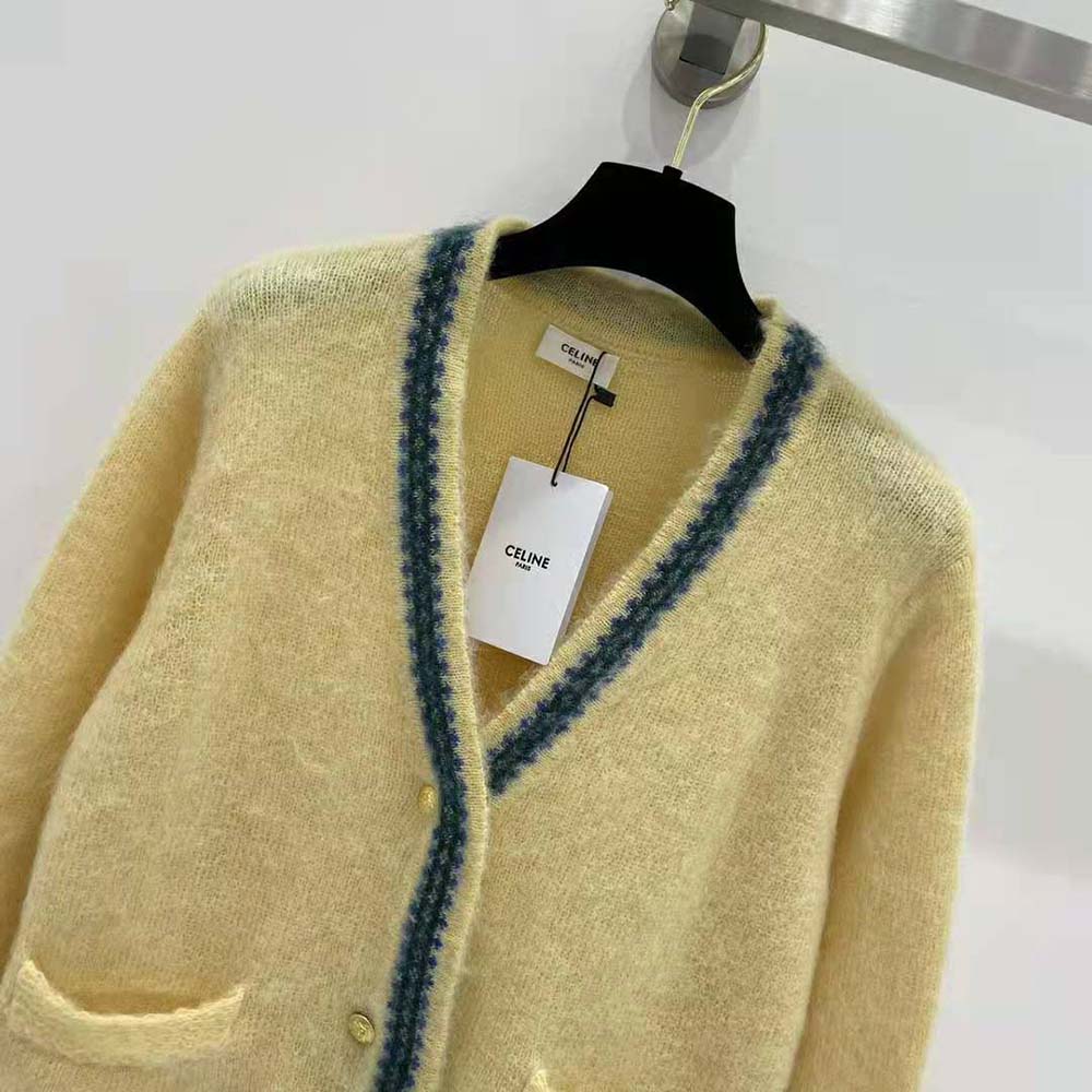 Celine Women Cardigan Jacket in Mohair - image 6