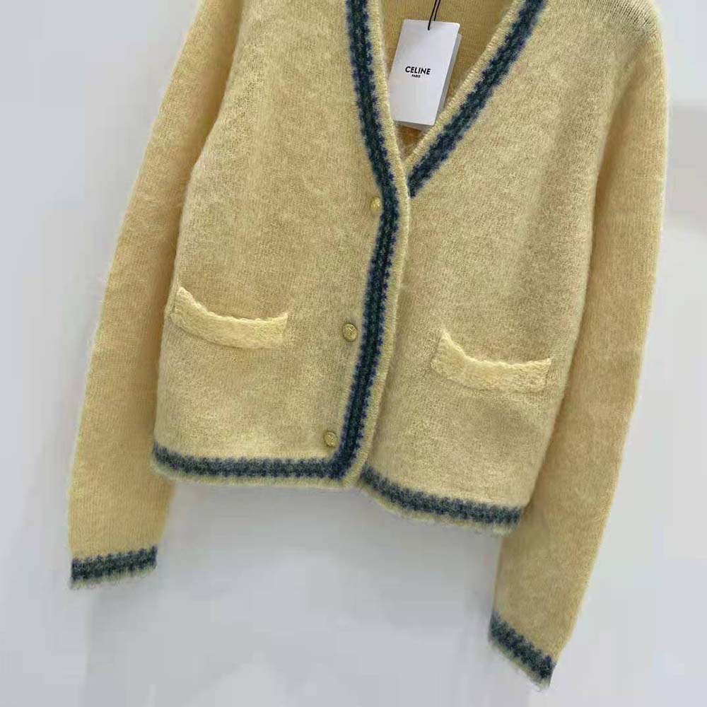 Celine Women Cardigan Jacket in Mohair - image 4