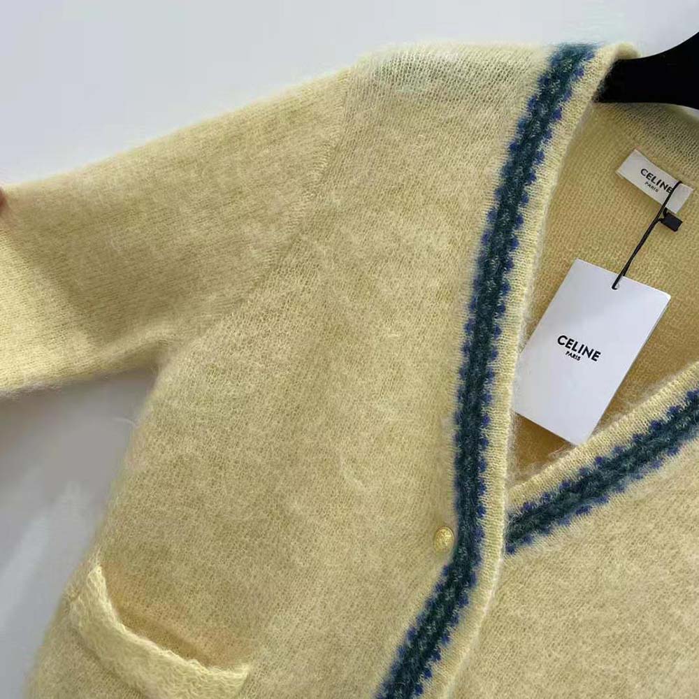 Celine Women Cardigan Jacket in Mohair - image 7