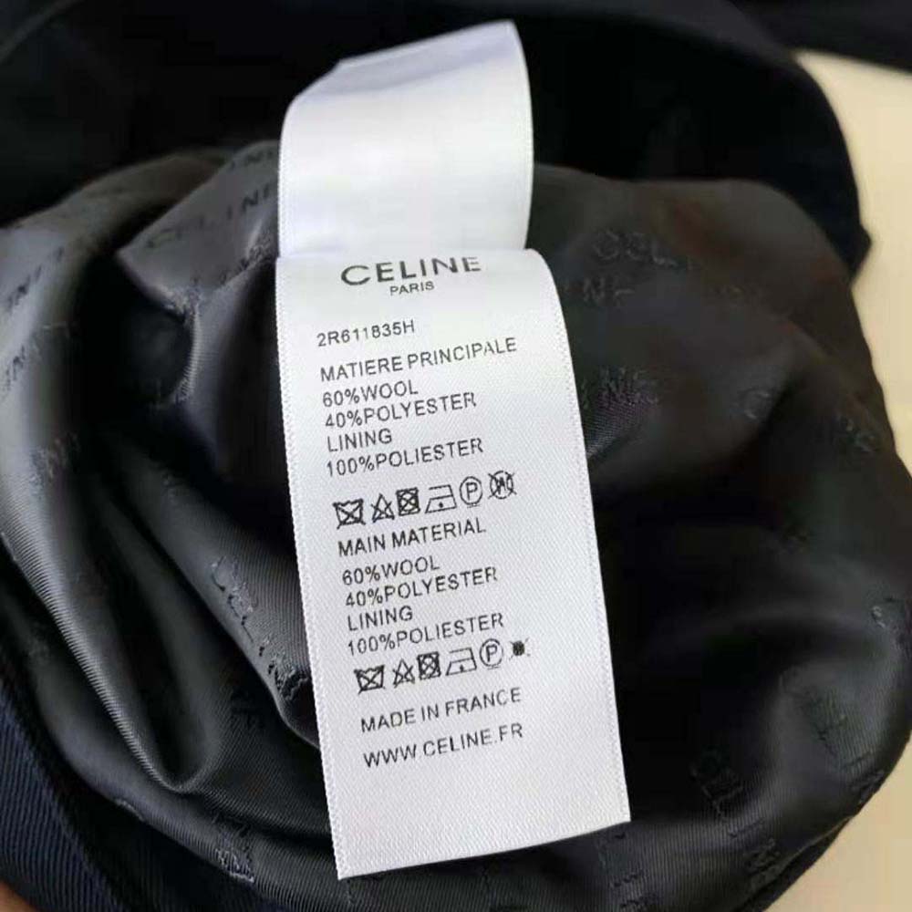 Celine Women Cropped Saharienne Jacket in Diagonal Wool - image 7