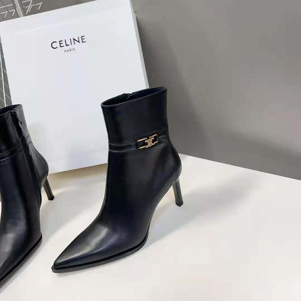 Celine Women Verneuil Ankle Boot with Triomphe in Calfskin - image 7
