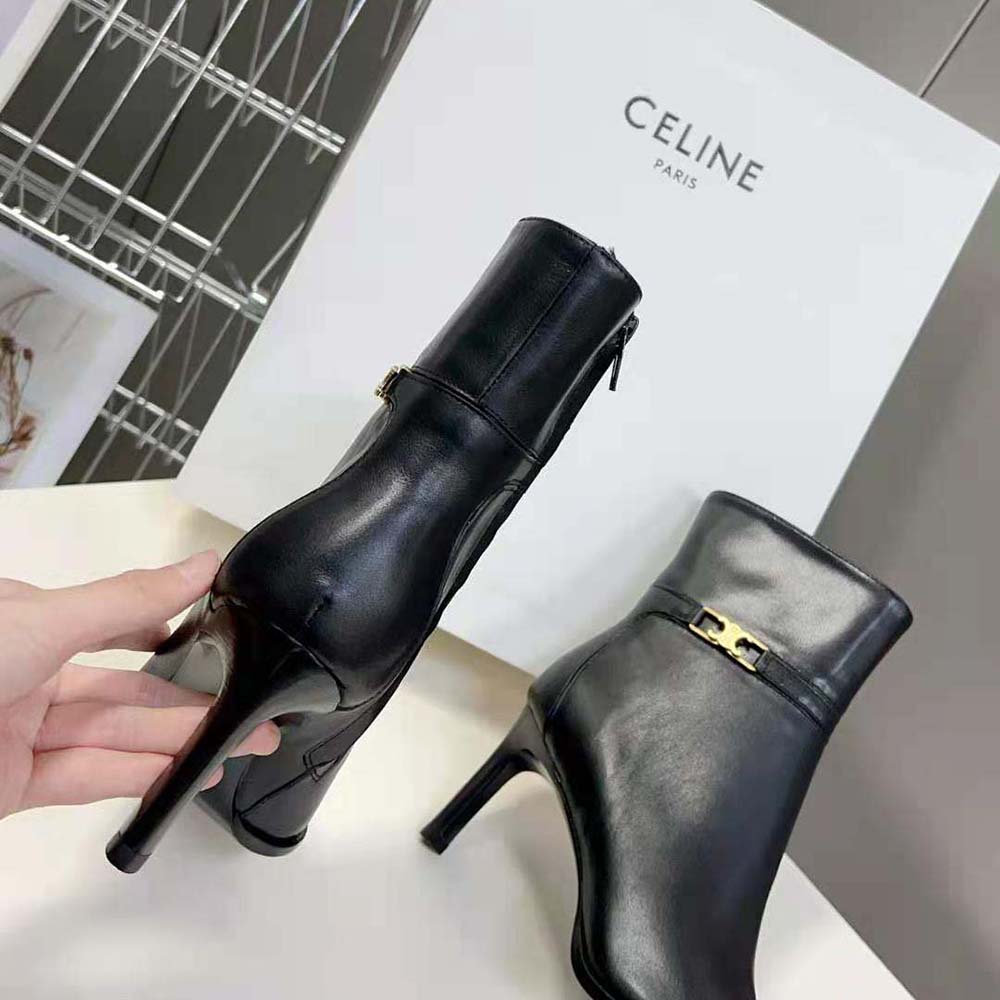 Celine Women Verneuil Ankle Boot with Triomphe in Calfskin - image 9