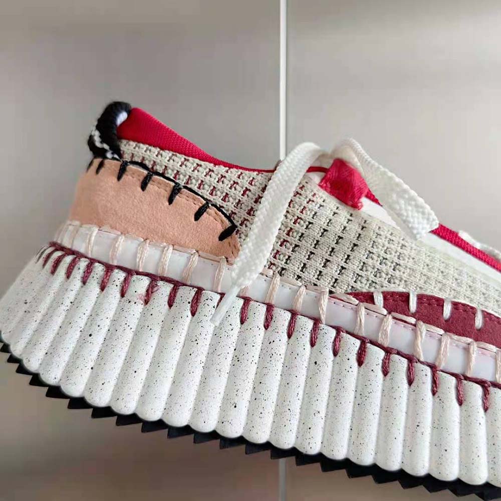 Chloe Unisex Nama Sneaker-Red - image 9
