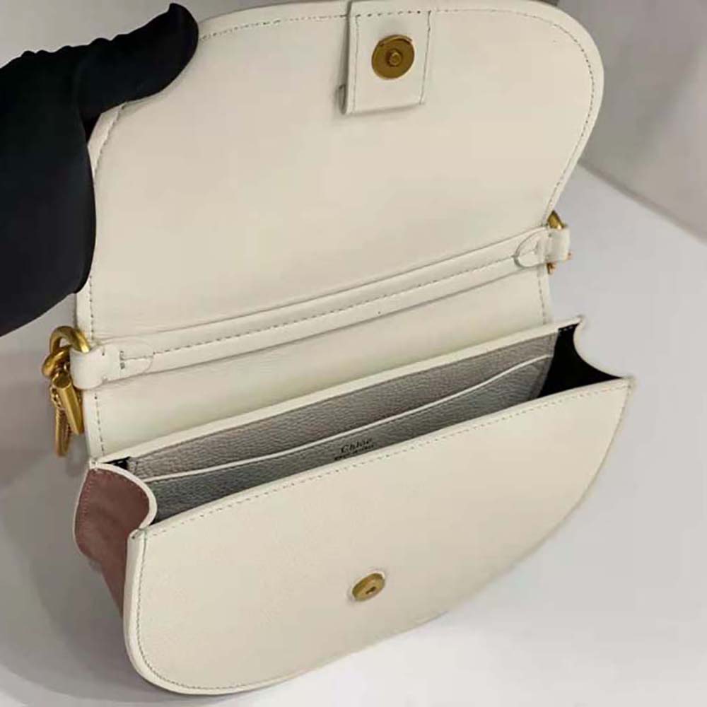 Chloé Women Marcie Chain Flap Bag-White - image 8