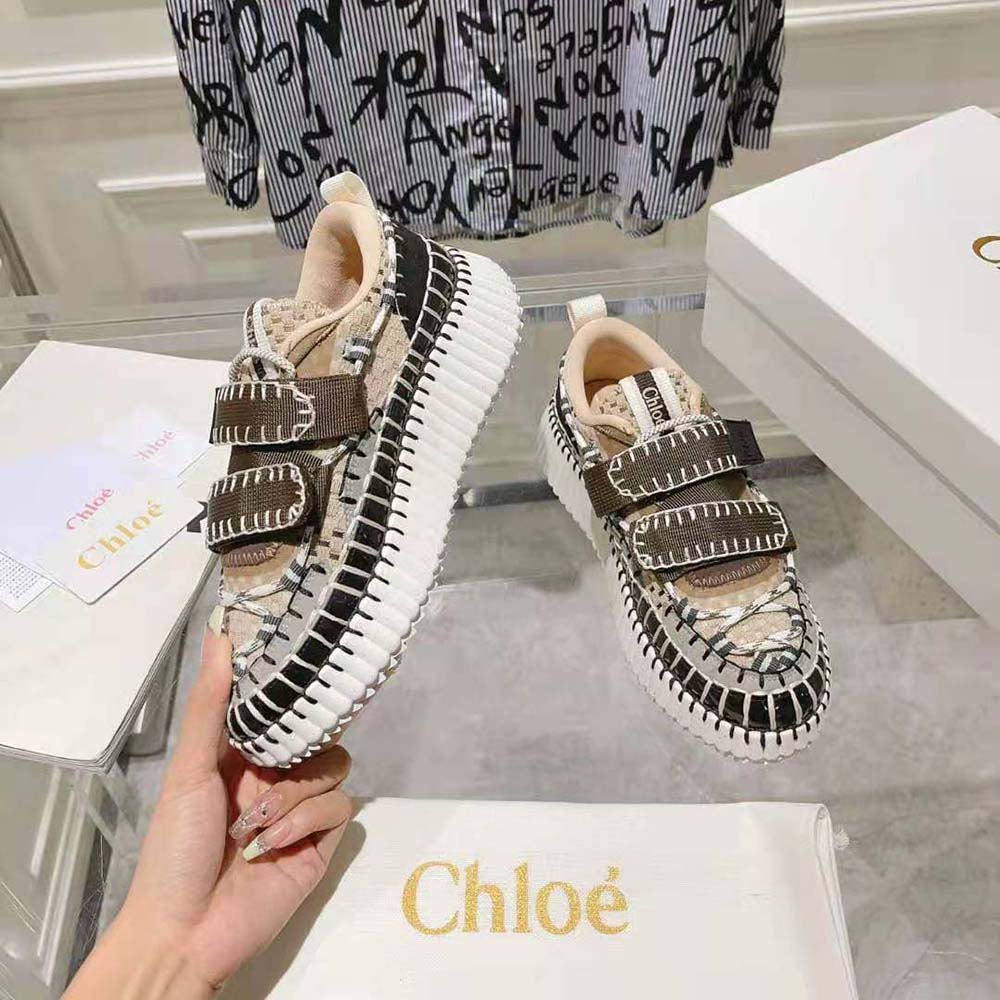 Chloe Women Nama Slip-on Sneaker-Brown - image 6