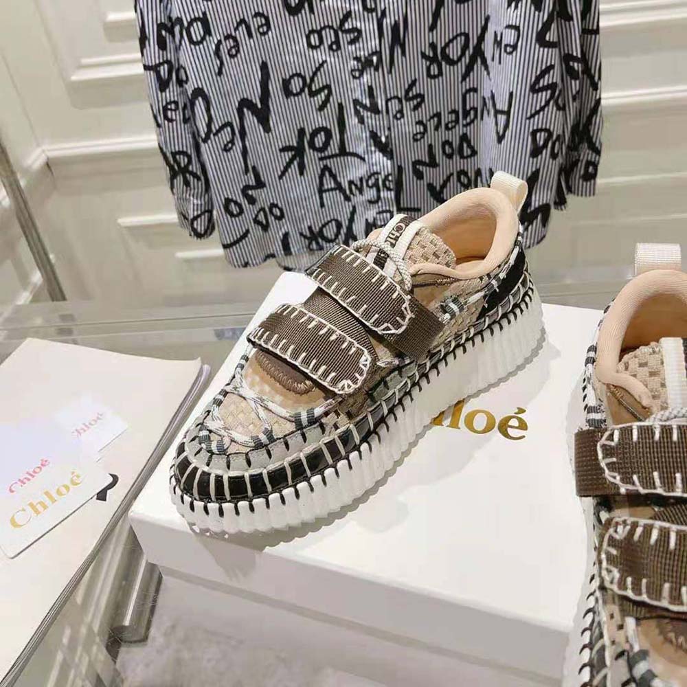 Chloe Women Nama Slip-on Sneaker-Brown - image 7