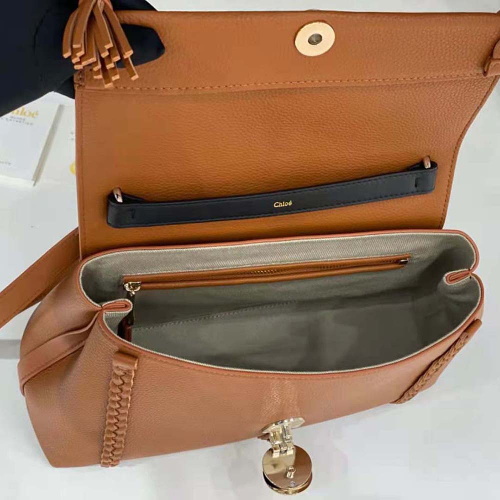 Chloe Women Penelope Medium Soft Shoulder Bag-Brown - image 8