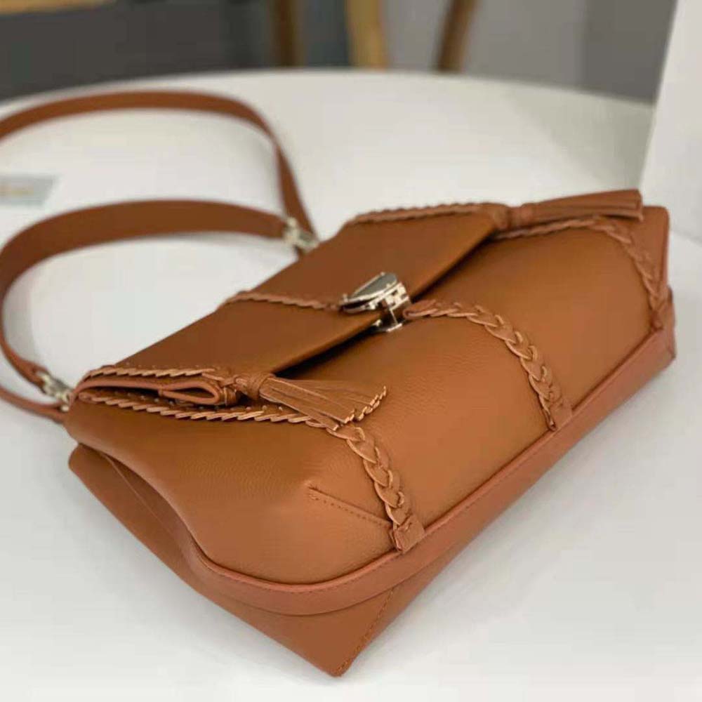 Chloe Women Penelope Medium Soft Shoulder Bag-Brown - image 6