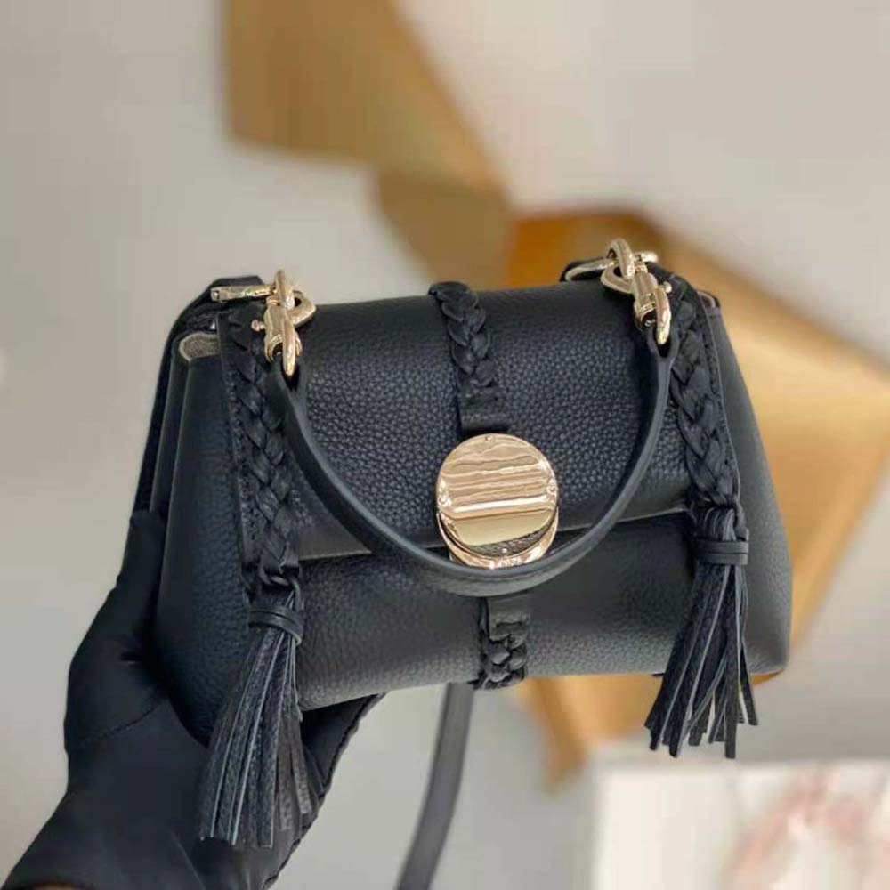 Chloe Women Penelope Mini Soft Shoulder Bag-Black - image 6