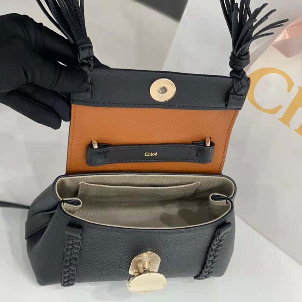 Chloe Women Penelope Mini Soft Shoulder Bag-Black - image 8