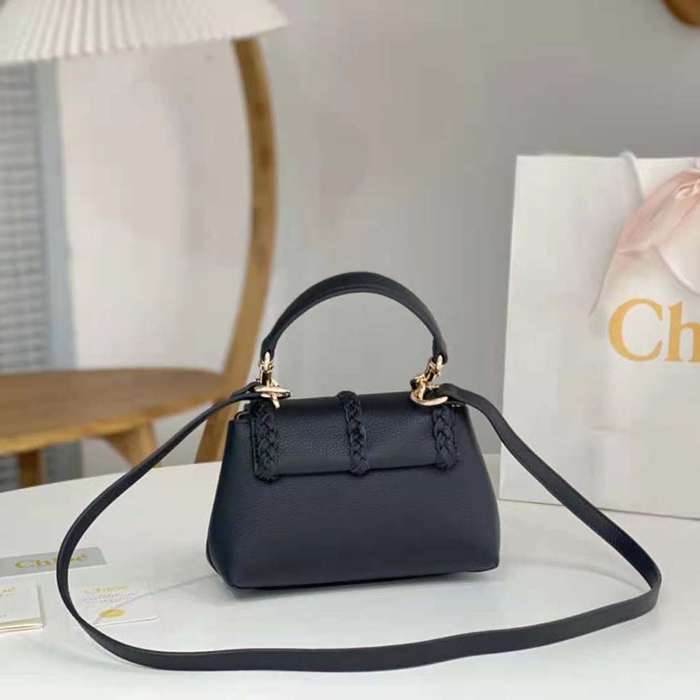 Chloe Women Penelope Mini Soft Shoulder Bag-Black - image 4