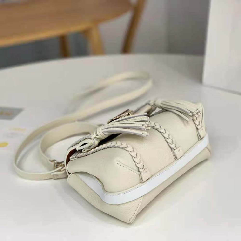 Chloe Women Penelope Mini Soft Shoulder Bag-White - image 6