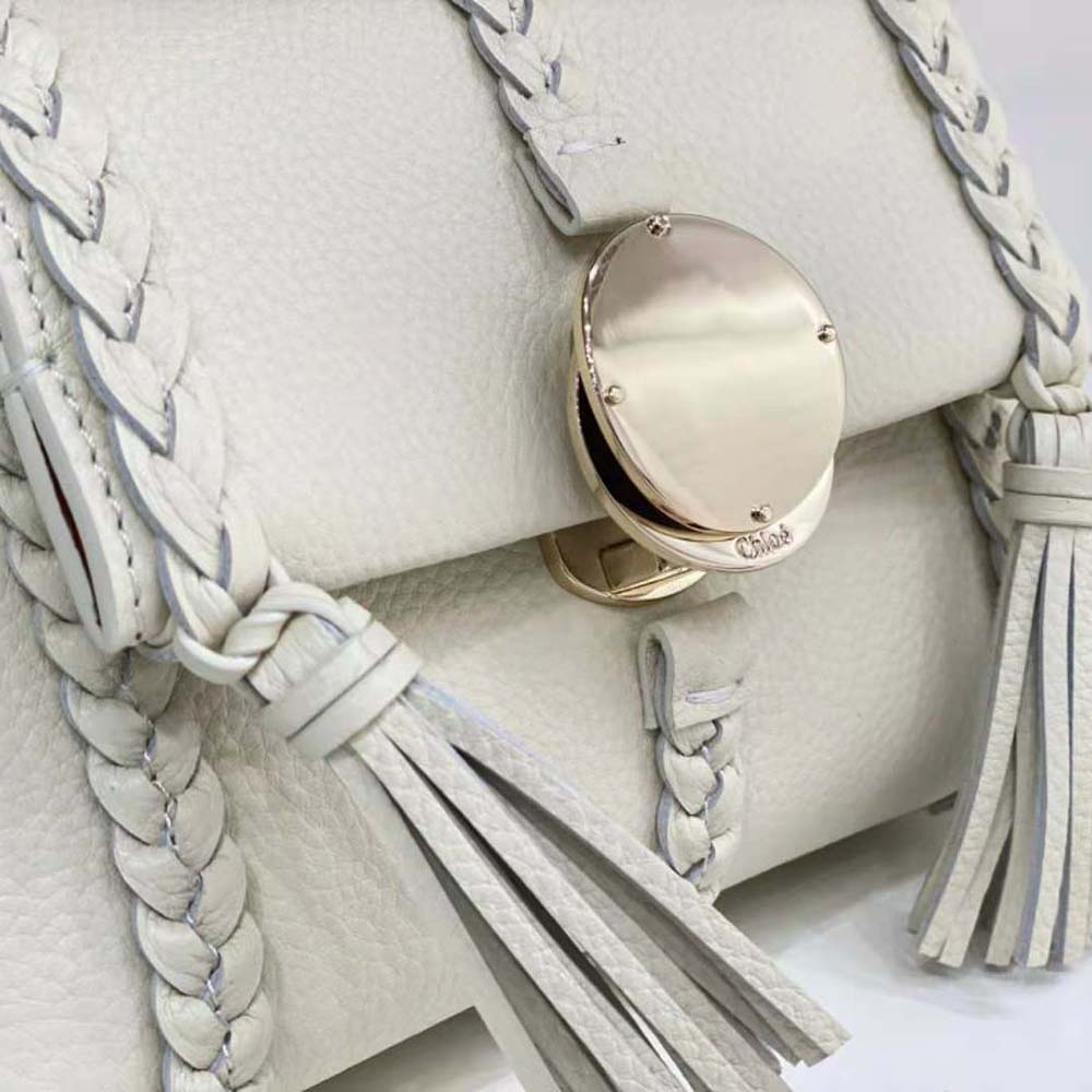 Chloe Women Penelope Mini Soft Shoulder Bag-White - image 9
