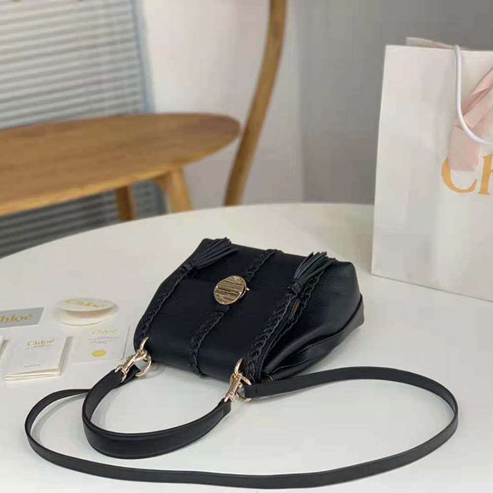 Chloe Women Penelope Small Soft Shoulder Bag-Black - image 5