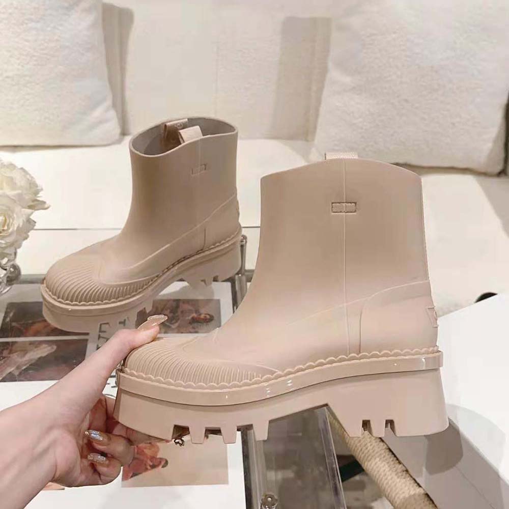 Chloe Women Raina Rain Boot-Beige - image 5