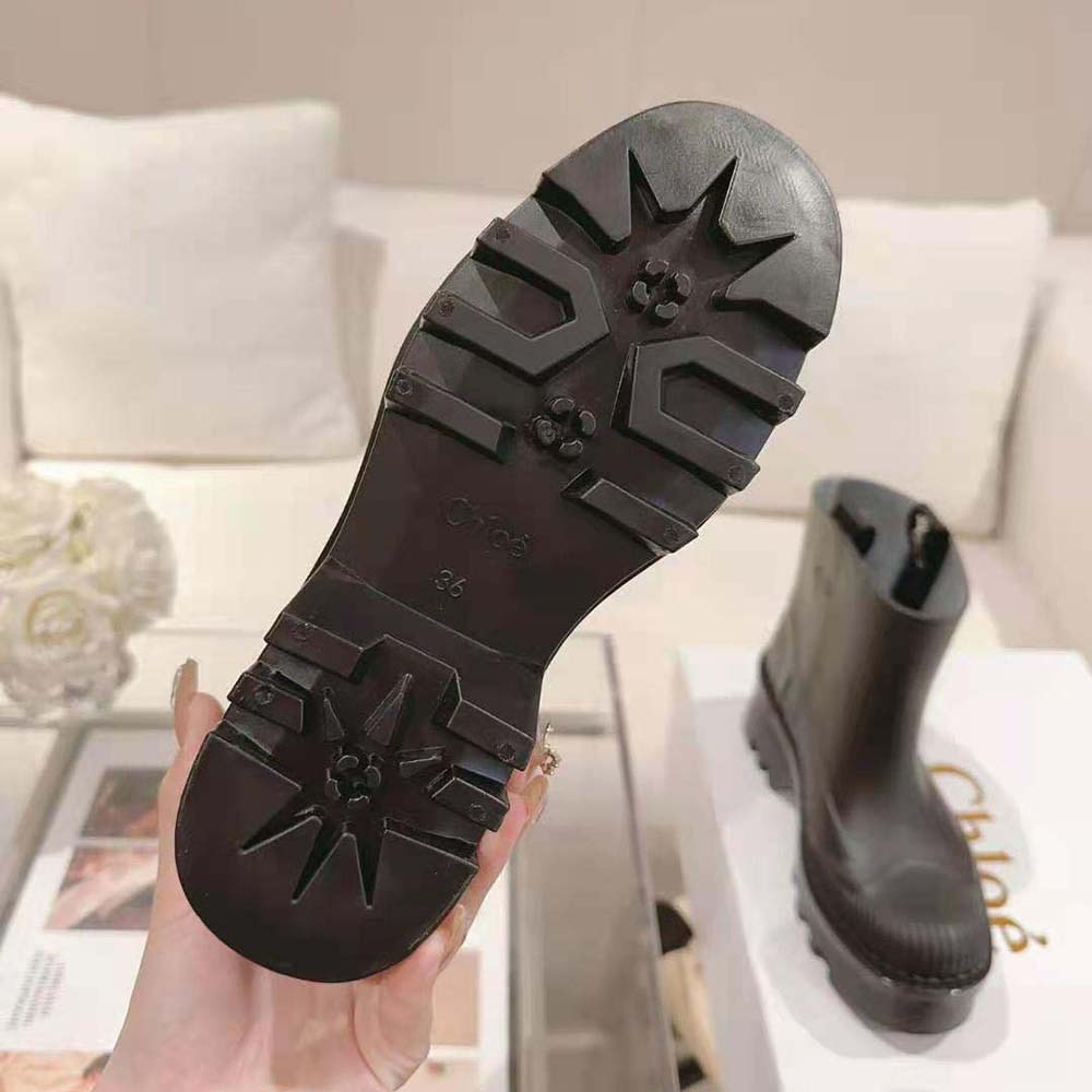 Chloe Women Raina Rain Boot-Black - image 9