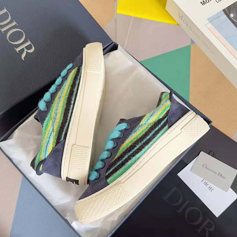 Dior Men Tears B33 Sneaker – Limited and Numbered Edition-Blue - image 8