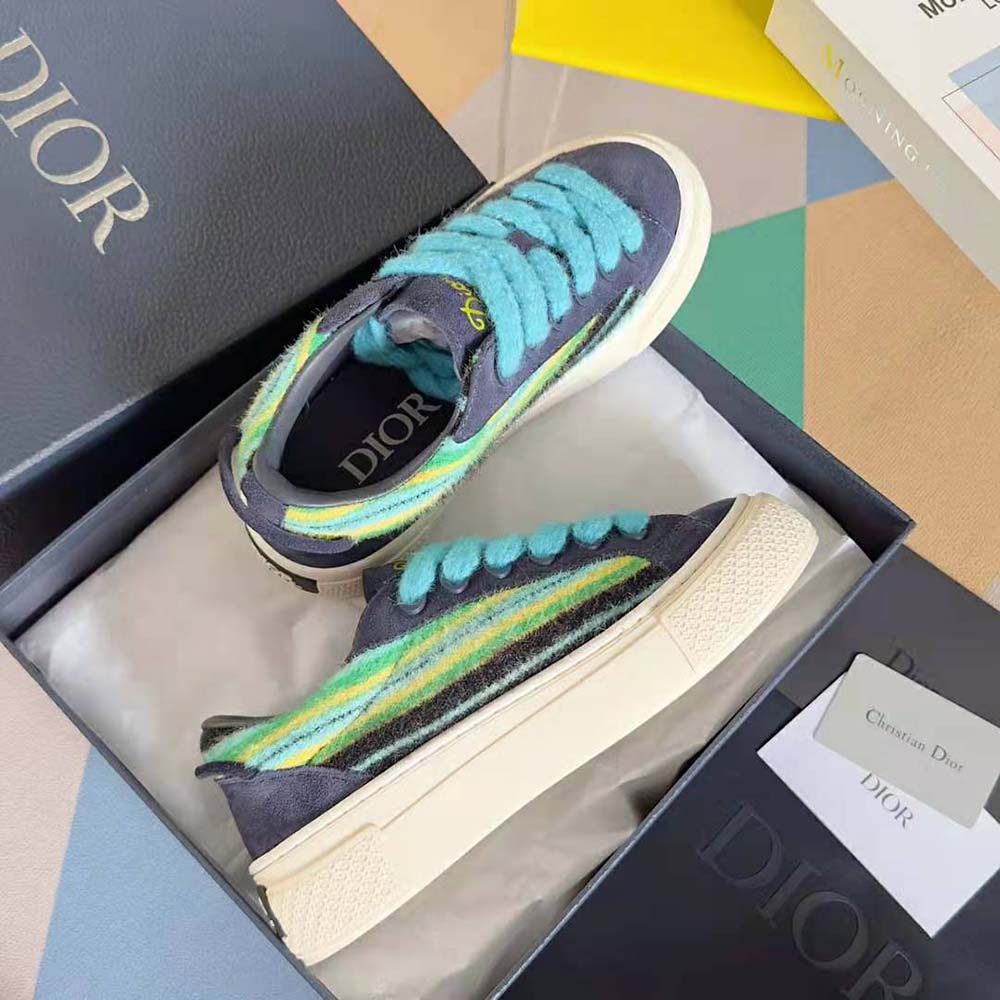Dior Men Tears B33 Sneaker – Limited and Numbered Edition-Blue - image 7