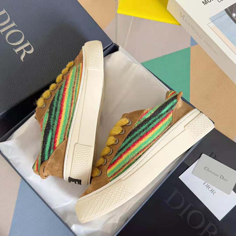 Dior Men Tears B33 Sneaker – Limited and Numbered Edition-Yellow - image 7