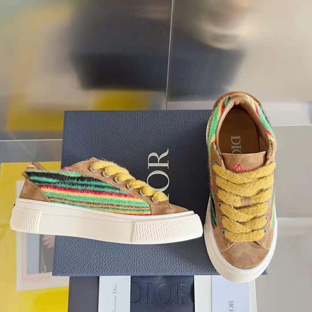 Dior Men Tears B33 Sneaker – Limited and Numbered Edition-Yellow - image 5