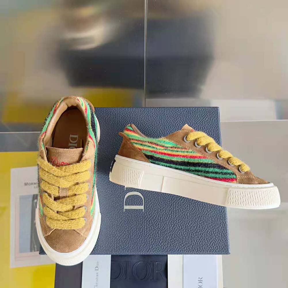 Dior Men Tears B33 Sneaker – Limited and Numbered Edition-Yellow - image 4